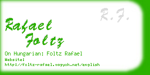 rafael foltz business card